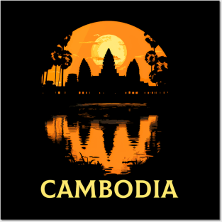 Angkor Wat Cambodian Khmer Cambodian Posters and Art